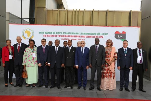 Les chefs d'Etat et de gouvernement présents à Brazzaville
