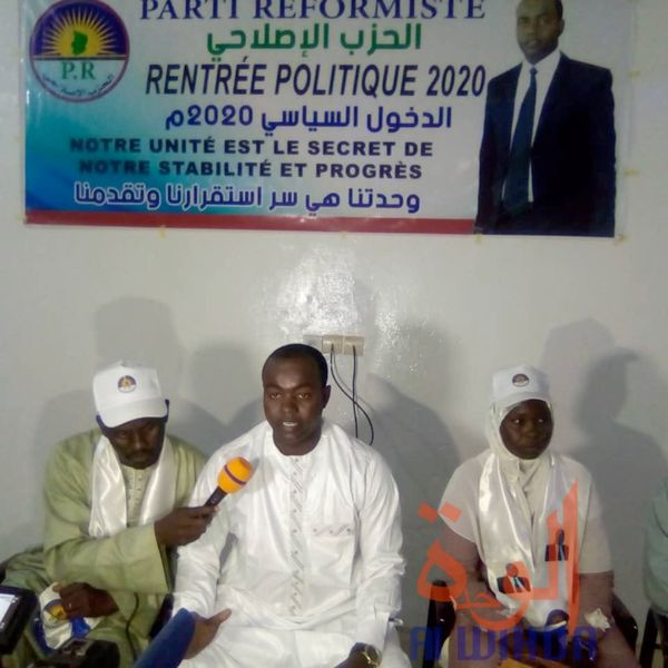 Tchad : le Parti Réformiste fait sa rentrée politique à l'Est. © Abba Issa/Alwihda Info