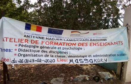 Tchad : organisation, déontologie, didactique, des enseignants formés à Massakory. © Mbainaissem Gédéon Mbeibadoum/Alwihda In