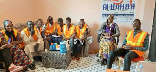 Tchad : les "jeunes de la CEMAC" en opération salubrité à N'Djamena !