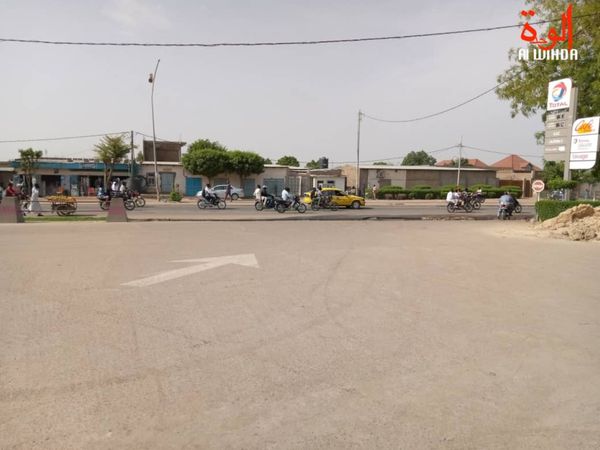 Une rue à N'Djamena. Illustration. © K.M./Alwihda Info