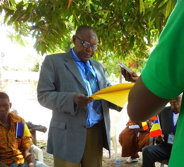 Le président du Réseau des associations pour la paix et la cohabitation pacifique du Logone Occidental (RAPCLO), Moussa Alkha