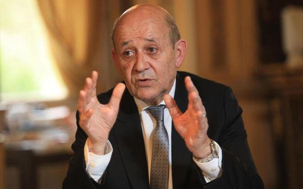 Le ministre français des Affaires étrangères Jean-Yves Le Drian. © LP/Olivier Lejeune