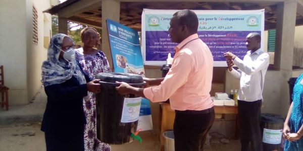 Tchad - Covid-19 : des enfants orphelins s'imprègnent des mesures barrières