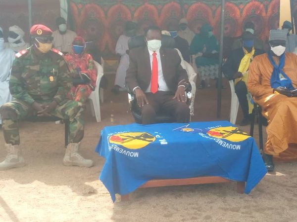 Tchad : à Mongo, des dons de vivres offerts à l'armée. © Béchir Badjoury/Alwihda Info