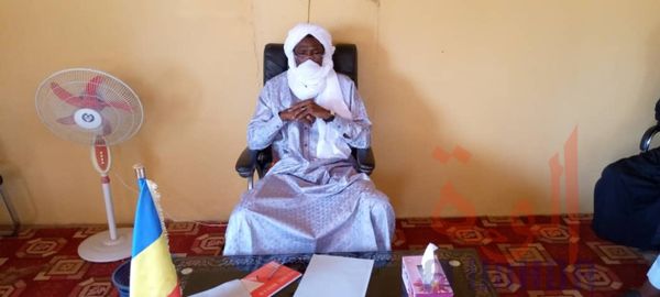 Le gouverneur de la province de Sila, Abdraman Ali Mahamat. © Mahamat Issa Gadaya/Alwihda Info