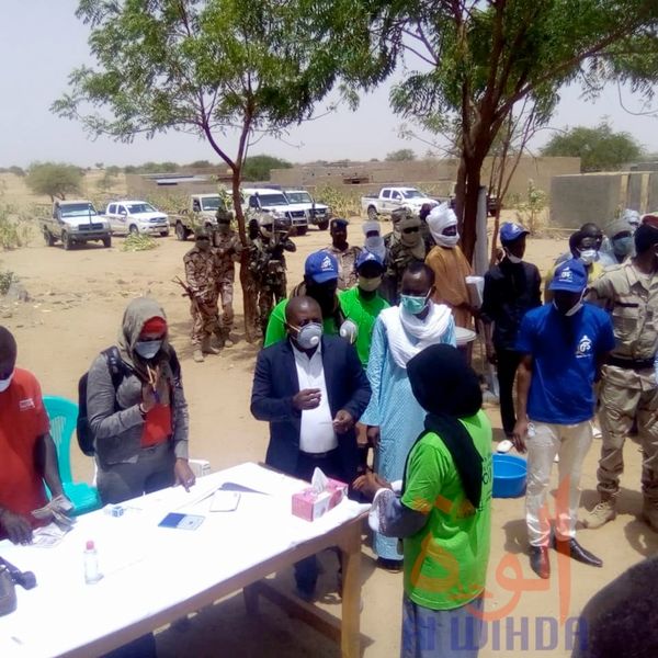 Tchad : au Ouaddaï, lancement des transferts monétaires aux ménages vulnérables. © Abba Issa/Alwihda Info