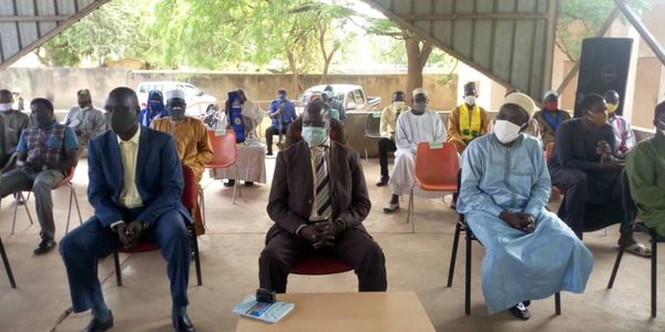 Tchad - Covid-19 : le député Moussa Kadam fait un don au Guéra. © Béchir Badjoury/Alwihda Info