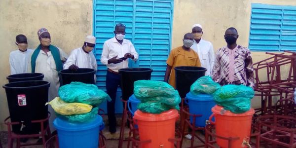 Tchad - Covid 19 : Les lieux de cultes de Pala reçoivent des kits sanitaires d'un homme politique : ©️ Foka Mapagne / Alwihda