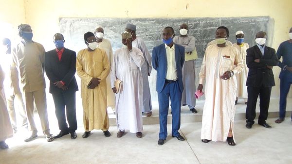 Tchad : à Mangalmé, la délégation de l'éducation inspecte la reprise effective des cours. © Abdoussamat Mahamat Djouma/Alwihd