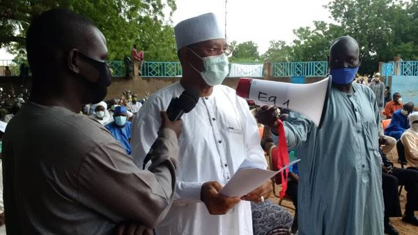 Dago Yacoub, gouverneur de la province du Guéra. © Béchir Badjoury/Alwihda Info