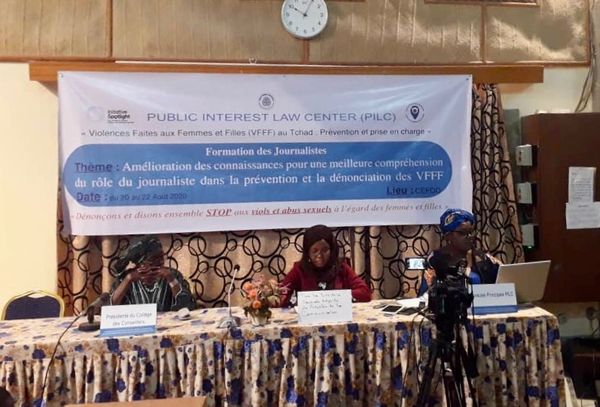 Tchad : lutte contre les violences faites aux femmes, le journaliste renforce son rôle. © Aristide Djimalde/Alwihda Info