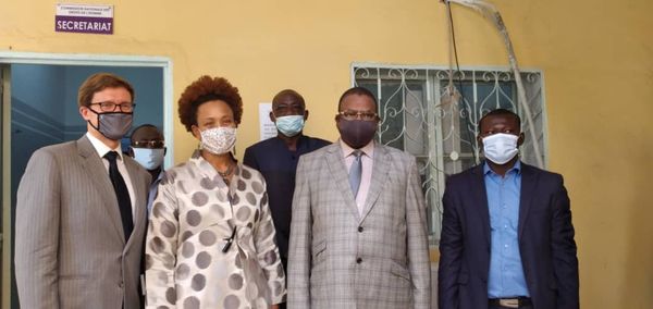 Tchad : la CNDH reçoit la visite de la chargée d'affaires de l'ambassade des USA. © Malick Mahamat/Alwihda Info