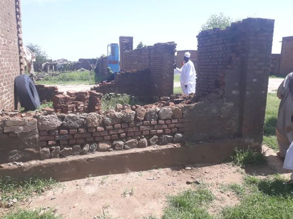 Tchad : des dégâts à Abéché après des fortes pluies. © Abba Issa/Alwihda Info