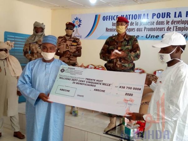 Tchad : l'ONAPE débloque 38,7 millions Fcfa pour financer 29 projets jeunes au Ouaddaï