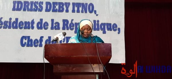 Tchad : les ressortissants de Mont Illi honorent la ministre de l'Énergie. © Abakar Chérif/Alwihda Info