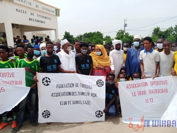 Tchad : au Hadjer Lamis, une enveloppe de 4,4 millions Fcfa pour le milieu du football. © Mbainaissem Gédéon Mbeïbadoum/Alwih