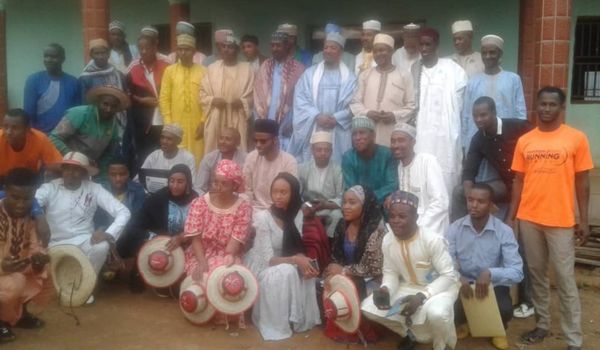 Un groupe de Peuhls-Mbororo du département du Noun.