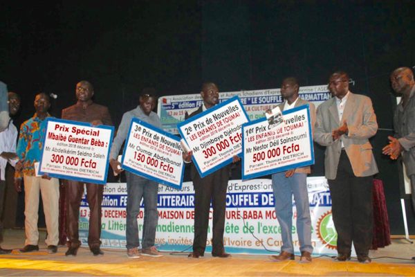 Tchad : trois œuvres primées lors du festival littéraire 