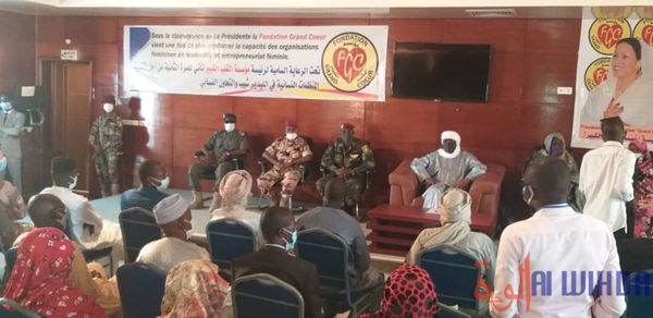 Tchad : la Fondation Grand Cœur incite au leadership et à l'entrepreneuriat féminin au Ouaddaï. © Hamid Mahamat Issa/Alwihda 