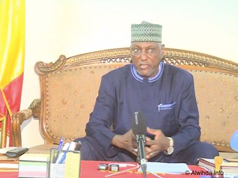Le gouverneur du Moyen-Chari, Djibert Younous. © A.Y.B./Alwihda Info