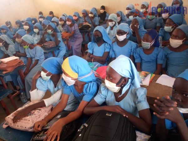 Tchad : le recteur d'Académie du centre inspecte les établissements de Mongo. © Saleh Hassan Rahma/Alwihda Info