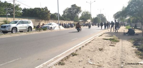 Tchad : grève d'enseignants et colère des élèves à N'Djamena. © Ben Kadabio/Alwihda Info