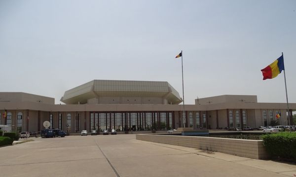 Le Palais du 15 janvier à N'Djamena.