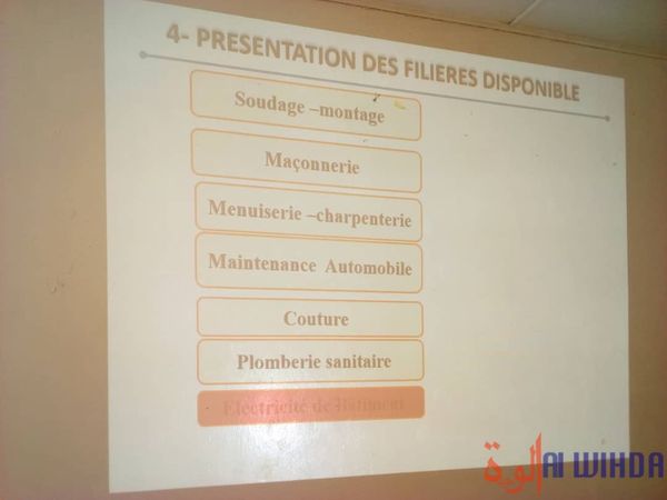 Tchad : un centre de formation professionnelle sera construit à Massakory