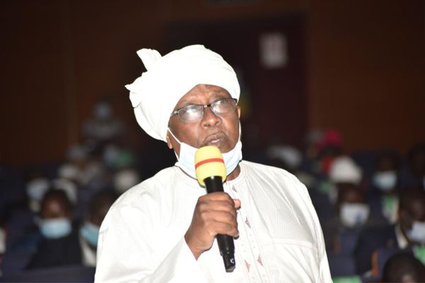 Abderaman Koulamallah, chef de parti politique, conseiller à la Présidence.