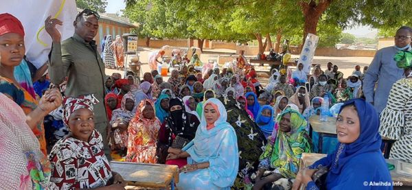 Tchad : les parents sensibilisés sur la scolarisation des filles et contre le mariage précoce au Sila. © Mahamat Issa Gadaya/