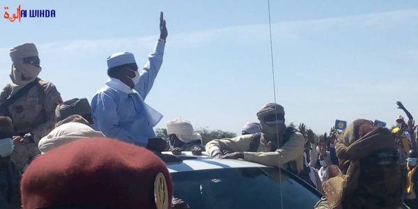 Tchad : le chef de l'État est arrivé à Mongo