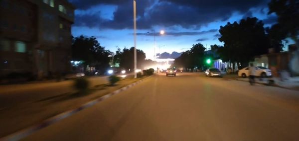 Coucher du soleil à N'Djamena. © Ben Kadabio/Alwihda Info