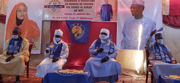 N'Djamena : le Bureau de soutien des jeunes Al-Afrah au MPS installe ses membres