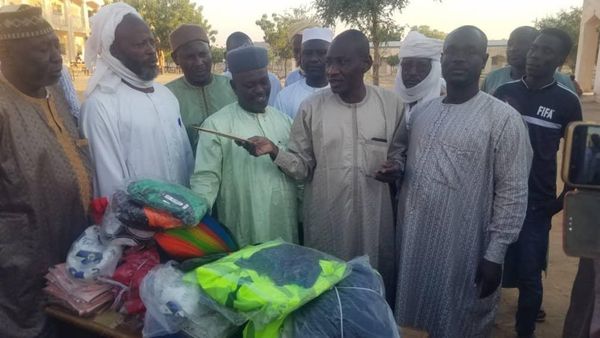 Tchad : La ligue de football d’Amdam reçoit des équipements et des fonds