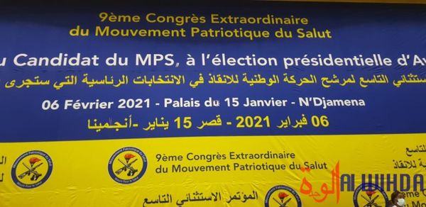 Tchad : le MPS investit ce samedi son candidat pour la présidentielle