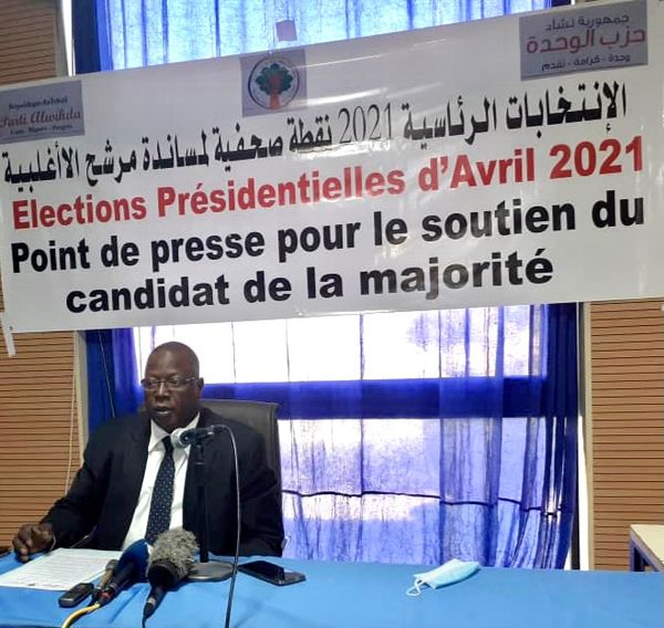 Tchad : le parti "Alwihda" soutient le candidat de la majorité pour la présidentielle
