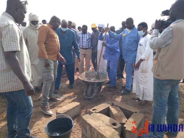 Tchad : la construction d'un château d'eau lancée à l'Université de Moundou