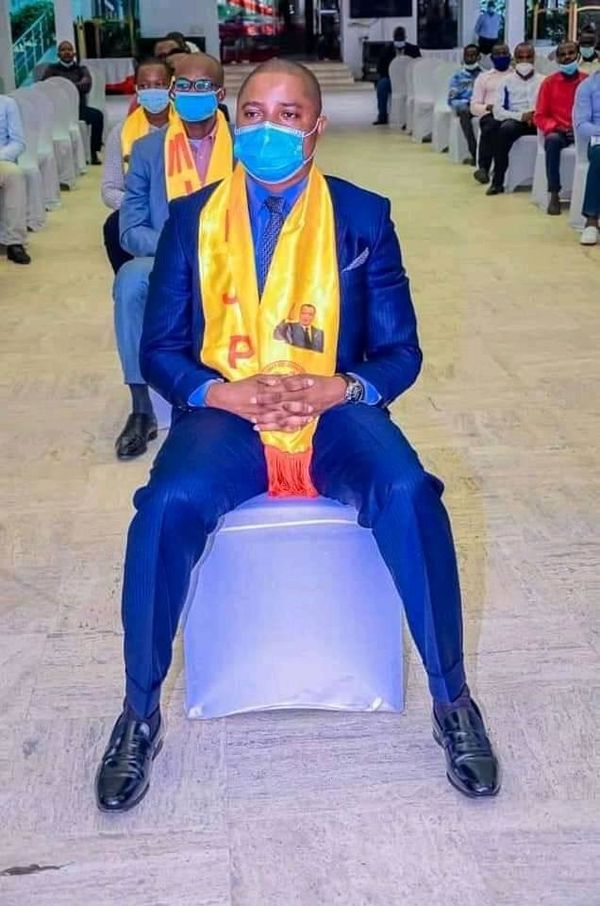 Le président du MJP, Donald Moubobola.