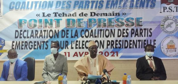 Présidentielle au Tchad : la Coalition des partis émergents se range derrière Deby