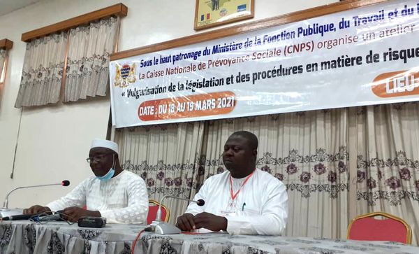 Tchad : la CNPS vulgarise la législation et les procédures sur les risques professionnels