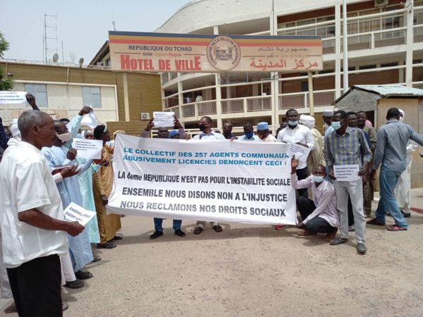 Tchad : d'ex-agents de la mairie de N'Djamena réclament leurs droits sociaux
