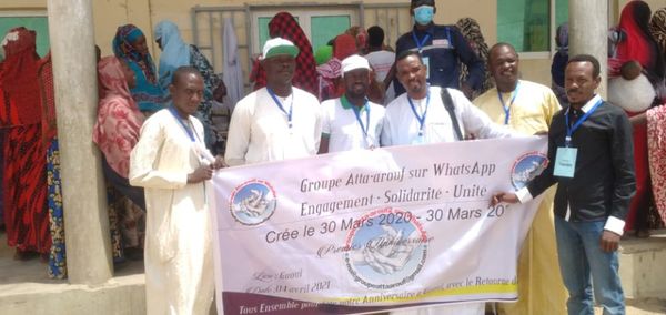 Tchad : le groupe Atta-Arouf assiste les retournés du site de Gaouï