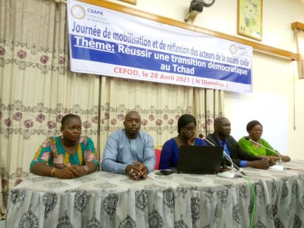 Tchad : le CSAPR veut une transition civile