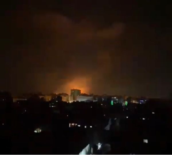 Bombardements dans la bande de Gaza. Capture d'écran. © DR