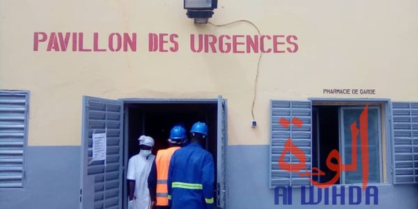 Le pavillon des urgences de l'hôpital de Pala. Illustration © Foka Mapagne/Alwihda Info