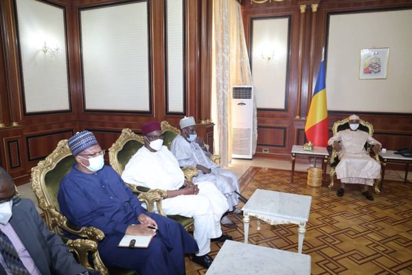Transition au Tchad : l'envoyé spécial de la CBLT reçu en audience. © PR
