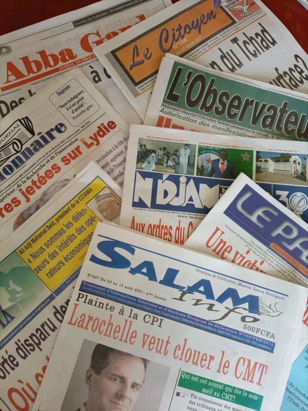 Tchad : la revue de la presse du 1er au 8 août 2021
