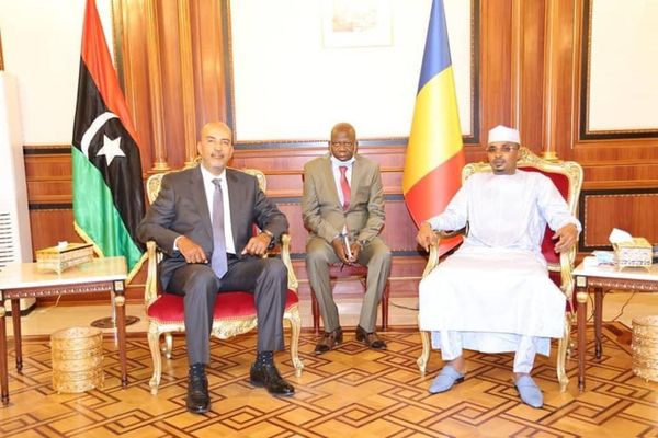 Tchad : le vice-président du Conseil présidentiel libyen reçu par le président du CMT