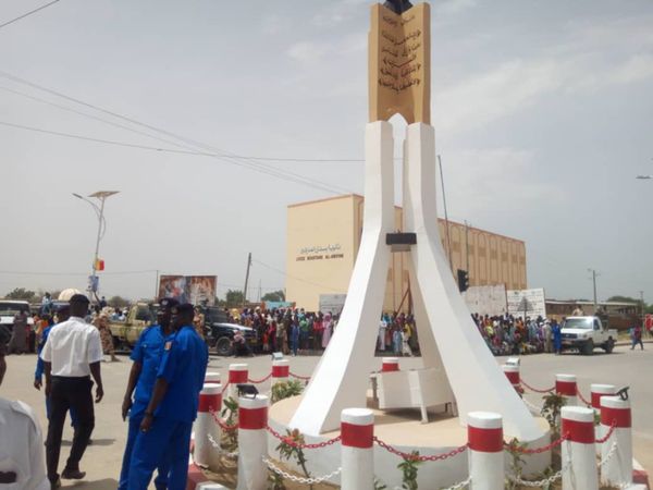 Tchad : un tout premier rond-point inauguré dans la ville d’Abéché